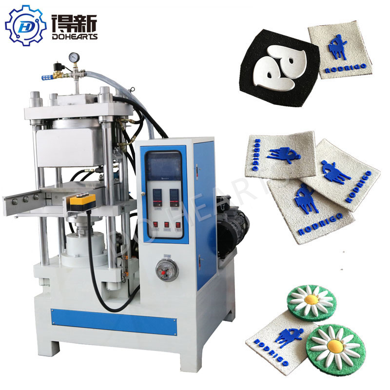 Máquina de etiquetas de transferencia de calor de silicona con parche de goma suave de PVC con logotipo personalizado 3D