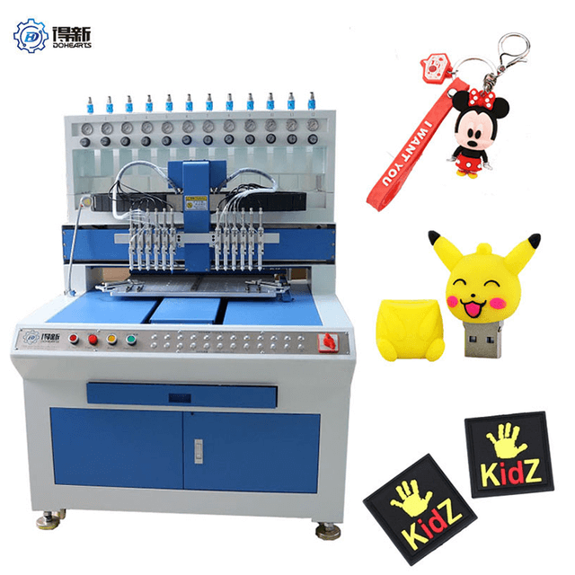 Máquina de fabricación de cajas de PVC con Usb de llavero de regalo de juguete 3d suave