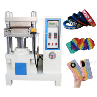 Máquina de fabricación de pulseras de silicona de pulsera colorida